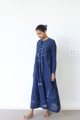 Twilight Jamdani Dress