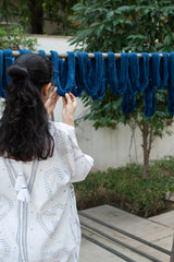 I HEART NILA KAFTAN Cloud White