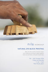 NATURAL DYE BLOCK PRINTING