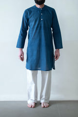 JAALI KURTA Ocean Blue