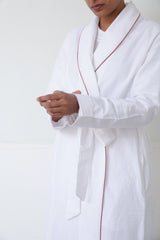 Breakfast Robe Red