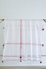 Margin Tablecloth Red