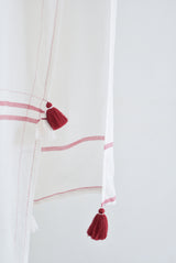 Margin Tablecloth Red