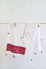 I HEART NILA SCARF RED