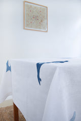 Market Tablecloth Indigo