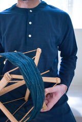 Jaali Kurta Midnight