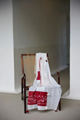 I HEART NILA SCARF RED