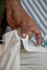 JAALI KURTA Cloud White