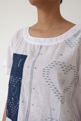 I HEART NILA INDIGO T SHIRT