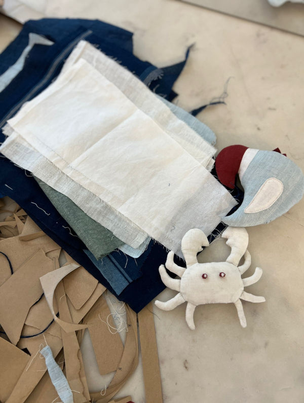 Toy-making : Upcycling fabric cut offs