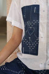 I HEART NILA INDIGO T SHIRT