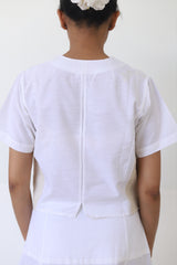 KORA PATCHES KANTHA TOP