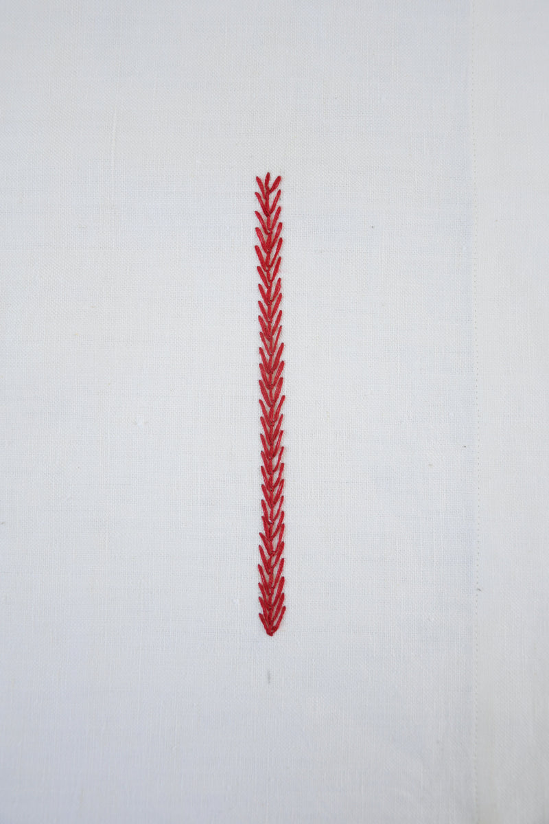 MEMORIES NAPKIN RED