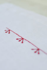 MEMORIES NAPKIN RED