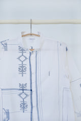 VILLAGE BLOUSE INDIGO