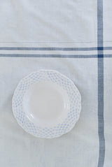 MARGIN TABLECLOTH INDIGO