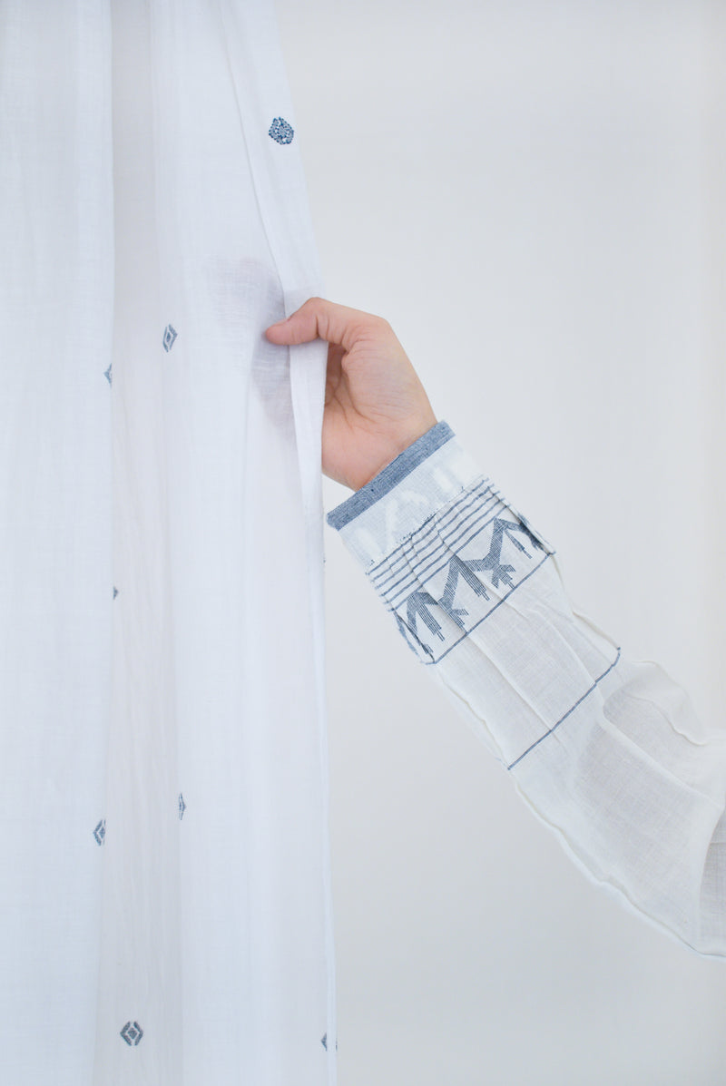 VILLAGE BLOUSE INDIGO