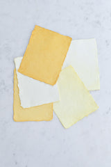 Shades of Marigold Paper