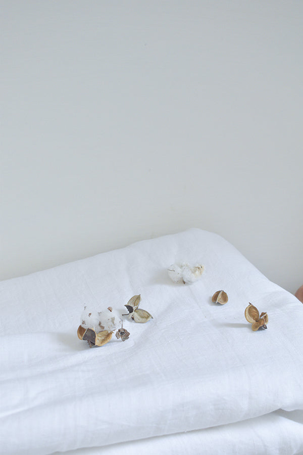 58D Handloom Cotton (White)