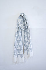 Malkha Scarf White