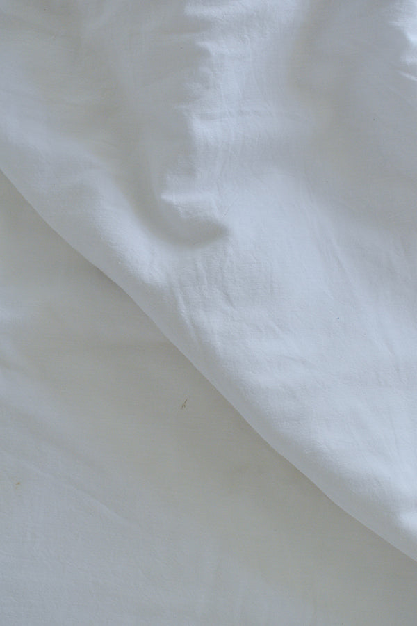 100s Handloom Cotton (White)