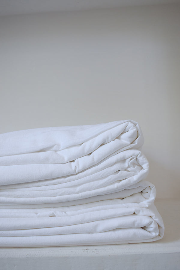 20s Handloom Cotton (White)