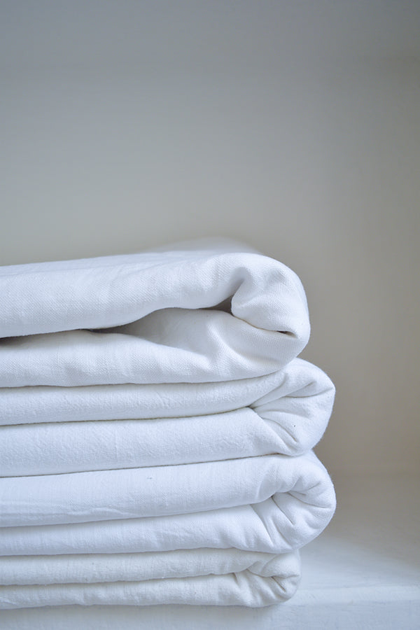 20's Handloom Cotton (White)