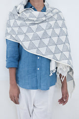 Malkha Scarf White