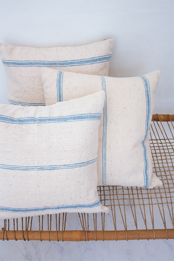 Suti looms cushion  Tri Stripe