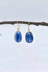 Nila x Pippa Small Kyanite Drop Earrings