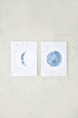Moon Landscapes Greeting Card