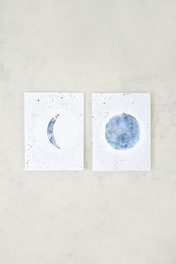 Moon Landscapes Greeting Card