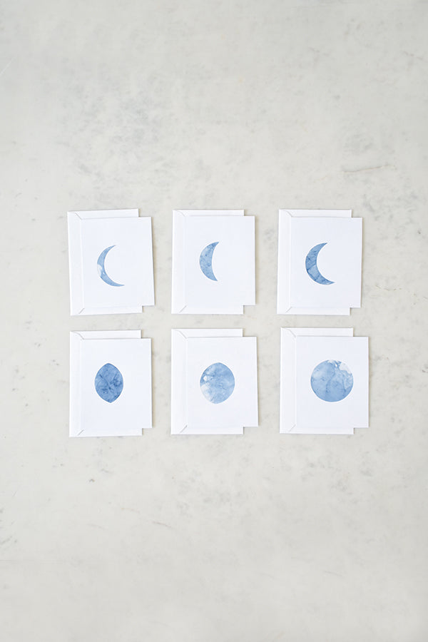 Moon Phase Card Set