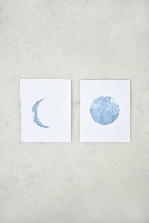 Moon Phase Card Set