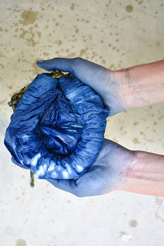 Online Workshop : Indigo Vat Set Up and Dyeing Techniques ( Price inclusive of the Indigo DIY Craft Box)